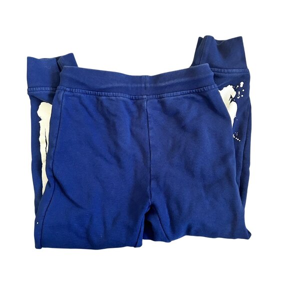 Crewcuts Navy Glow In The Dark Skeleton Bones Sweatpants Joggers 7 - Picture 3 of 6